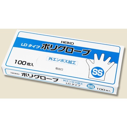 HEIKO ポリグローブ LD外エンボス入り SS