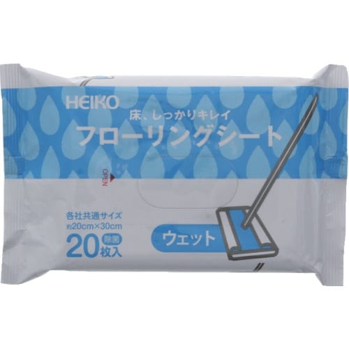 シモジマ フローリング用お掃除シート ウェットタイ