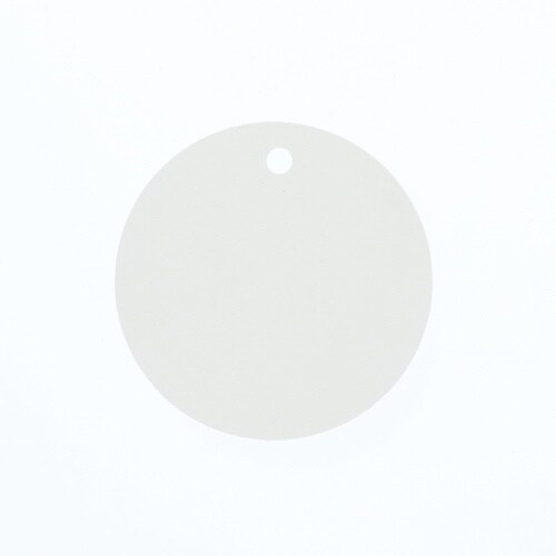 HEIKO ペーパータグ 白無地 丸 50mm 5