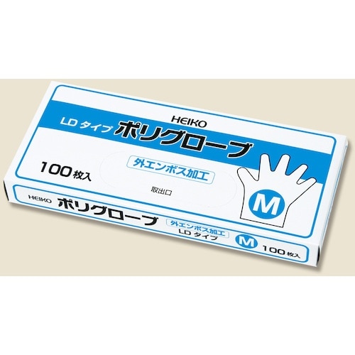 HEIKO ポリグローブ LD外エンボス入り M