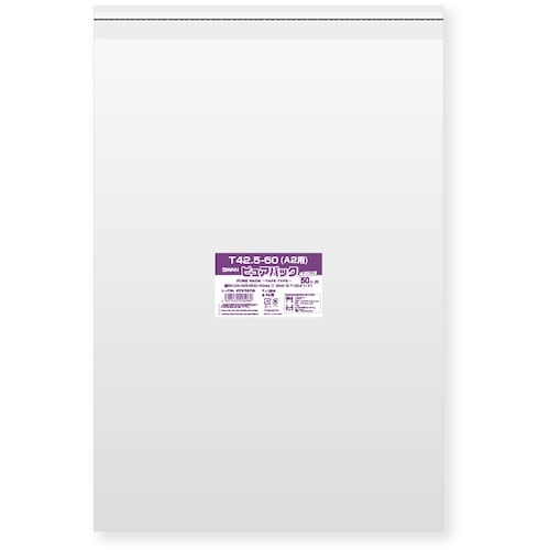 スワン OPP袋 ピュアパック テープ付 T 42