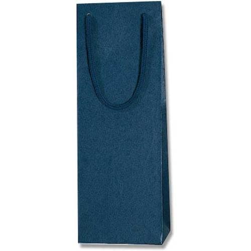 HEIKO 手提げ紙袋 カラーチャームバッグ 紺