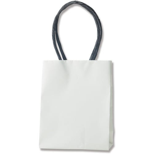 HEIKO 手提げ紙袋 プチバッグ 白無地 12−