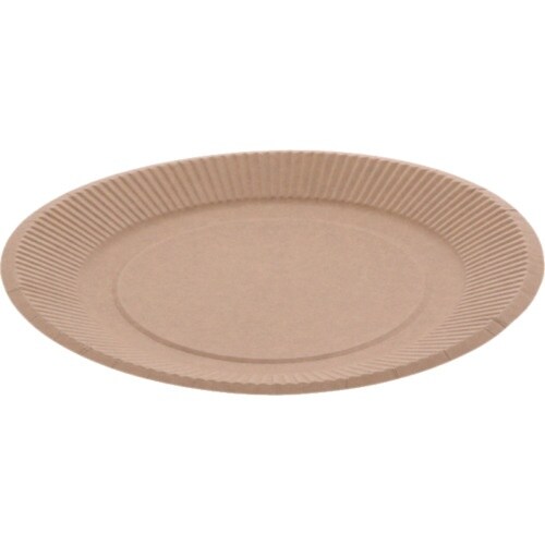 HEIKO 紙皿 クラフトペーパープレート 20c