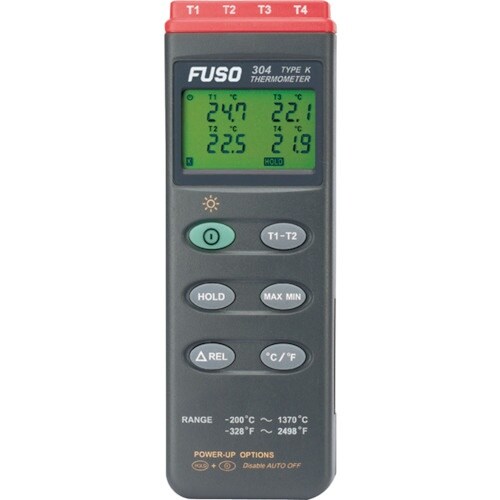 FUSO 4chデジタル温度計