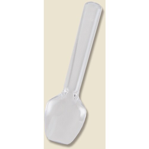 HEIKO プラスチックスプーン 透明 8cm 単