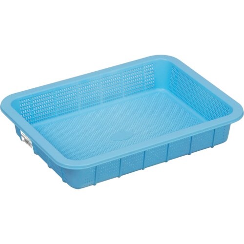 TONBO アシスト抗菌角ざる浅2ブルー