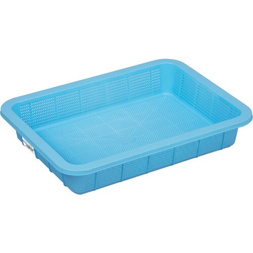 TONBO アシスト抗菌角ざる浅1ブルー