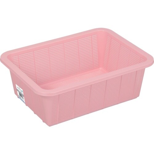 TONBO アシスト抗菌角ざる深1ピンク