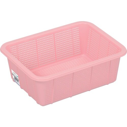 TONBO アシスト抗菌角ざる深3ピンク