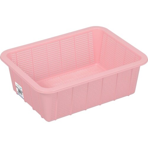 TONBO アシスト抗菌角ざる深2ピンク