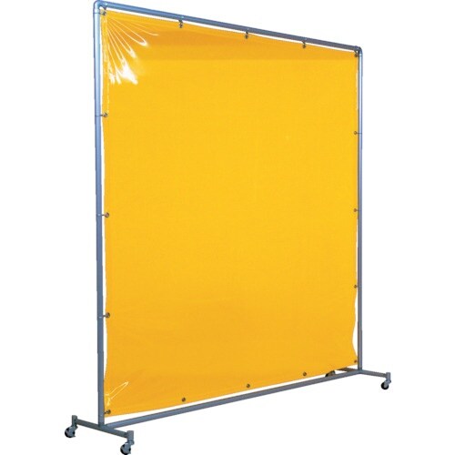 吉野 遮光フェンスアルミパイプ 1×2 単体キャス