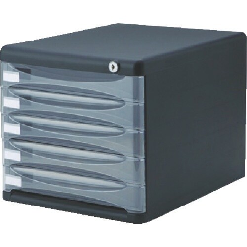 ナカバヤシ セキュリティデスクトップケース5段