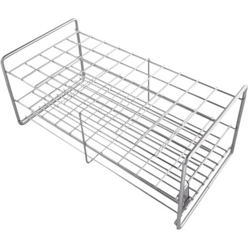 SANWA ステンレス製試験管立18mm50本立