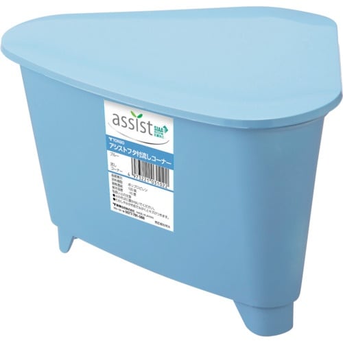 TONBO アシストフタ付流しコーナー ブルー