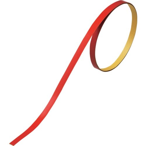 緑十字 ヘルメット用ラインテープ(反射) 赤 HL