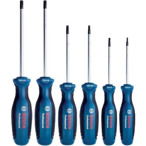 ボッシュ ヘックスローブ(トルクス)ドライバー6種