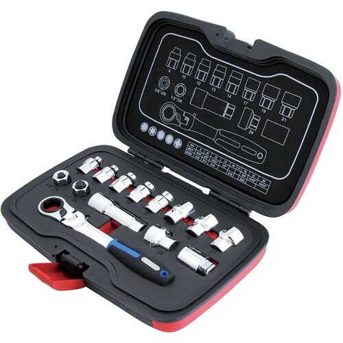 Pro−Auto 14PCS ゴースルーラチェット