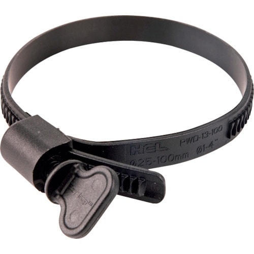 HCL 樹脂製ホースバンド Ezyclamp 手締