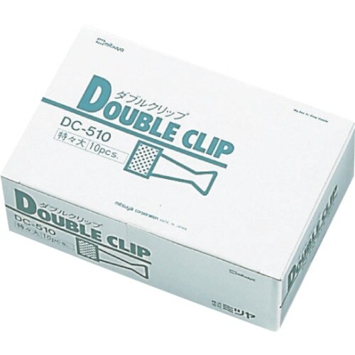 mitsuya ダブルクリップ特々大 10本