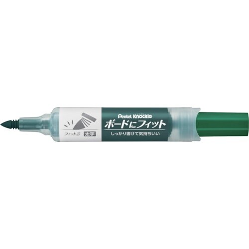 PENTEL ノックル ボードにフィット 太字 緑