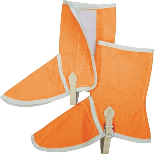 吉野 ハイブリッド(耐熱・耐切創)保護具 足カバー