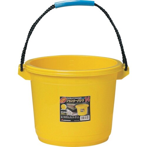 RISU プラスターバケツ14L レモンイエロー