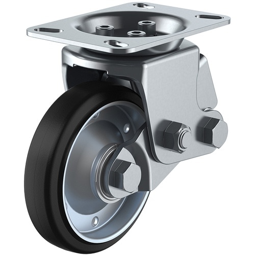 ユーエイ プレート式 固定 クッションキャスター