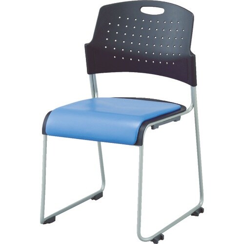 IRIS スタッキングHGSチェアー ブルー