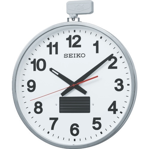 SEIKO ソーラー屋外用大型電波掛時計 527×