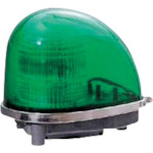 KOITO 緑色丸型警光灯 2N型 ボルト直付けタ