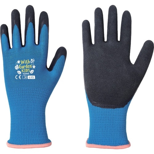 トワロン 天然ゴム背抜き手袋 Withgarden