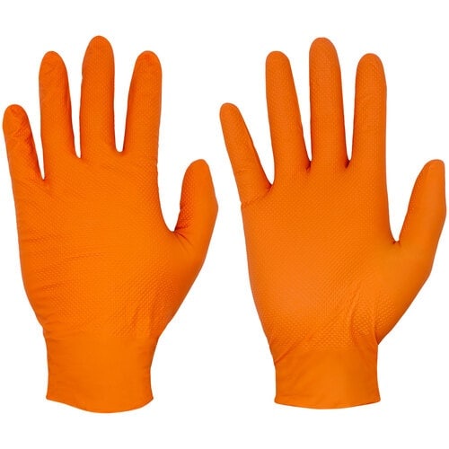 ミタニ エンジニアグローブ50枚入(オレンジ)M