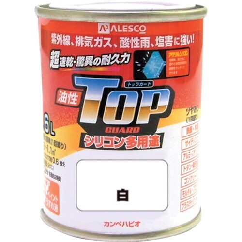 KANSAI カンペ 油性トップガード1.6L白