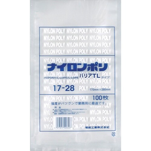 福助 ナイロンポリ バリアTLタイプ 17−28