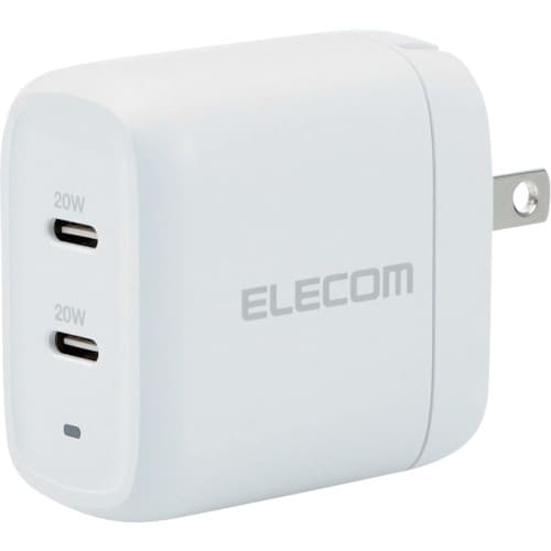 ELECOM AC充電器 USB充電器 USB P