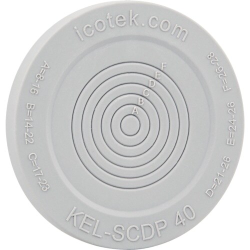 icotek 膜付きワンタッチグロメット(配線可能