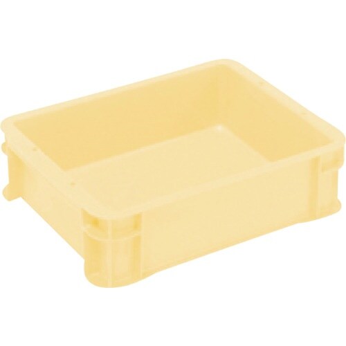 ヒシ S型コンテナ パステルイエロー 有効内寸31