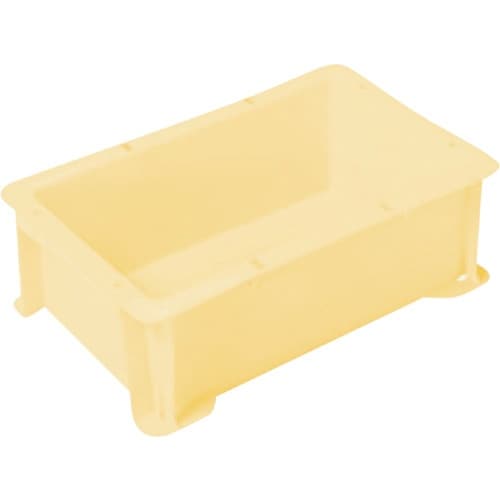 ヒシ S型コンテナ パステルイエロー 有効内寸22