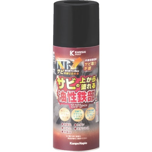 KANSAI 油性鉄部用SSP くろ 300ML