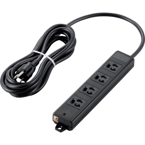 ELECOM タップ 工事用 抜け止め 3P 4個