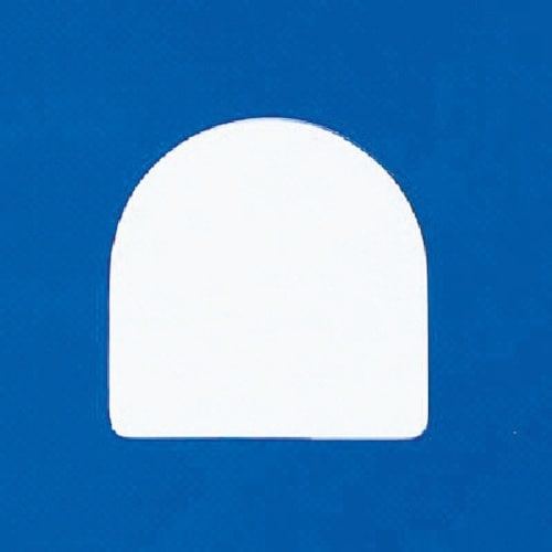 ユニット 無地バッジ・ペット樹脂・35X35X1.