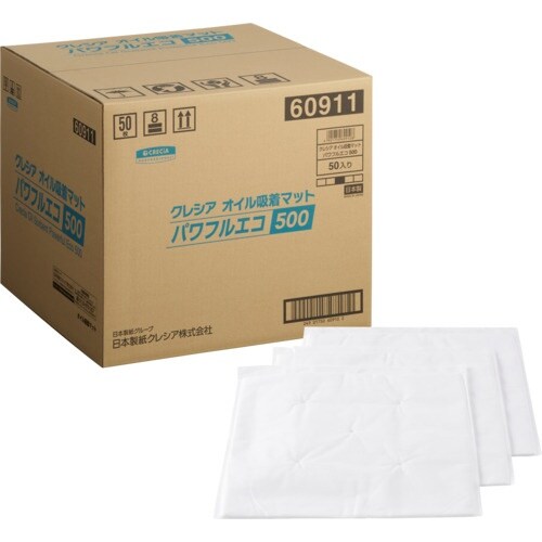 クレシア オイル吸着マット パワフルECO 500