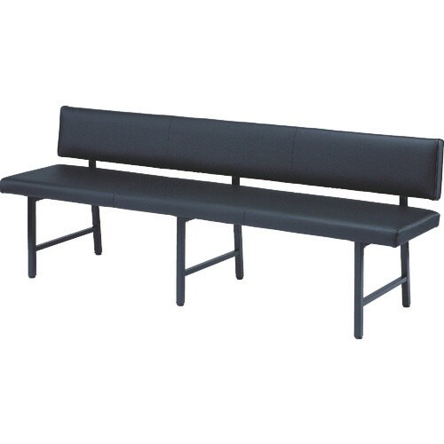 TRUSCO ロビーチェア 背付き 1800×44