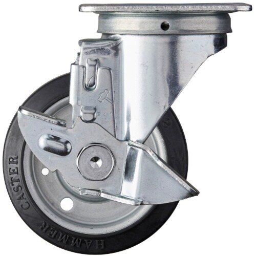 ハンマー プレート式キャスター Sシリーズ 自在S