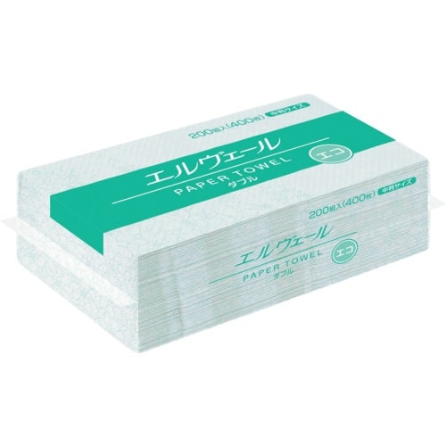 エリエール エルヴェールペーパータオル エコダブル