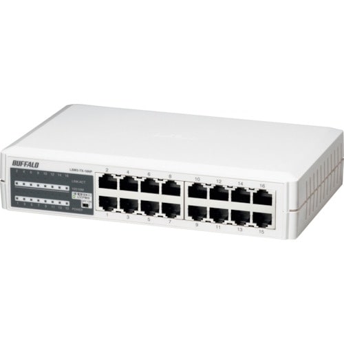 BUFFALO 10/100M スイッチングハブ