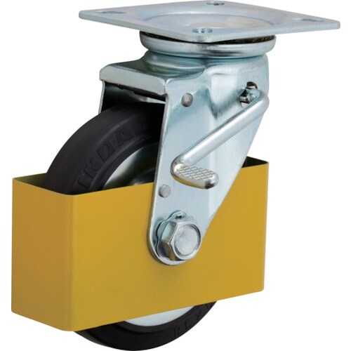 イノアック 中荷重用キャスターゴム車輪付タイプ 1