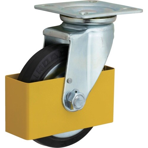 イノアック 中荷重用キャスターゴム車輪付タイプ 2