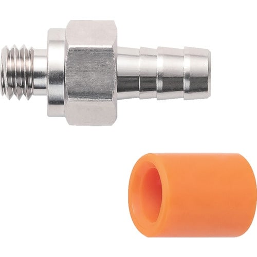 潤工社 ハンディタッチ継手 ニップル 6×4mm